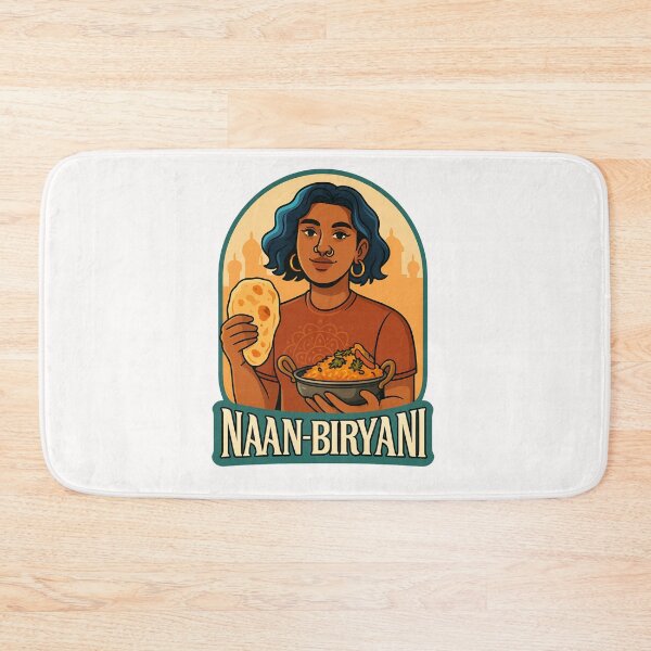 Item preview, Naan-Biryani – Indian Food with Cultural Flavor designed and sold by Places On Earth.