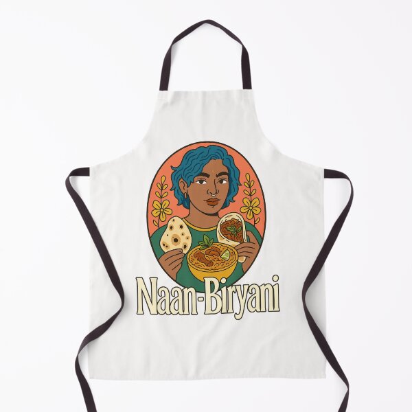 Item preview, Naan-Biryani – Bold Indian Food Joke with LGBTQ Pun designed and sold by Places On Earth.