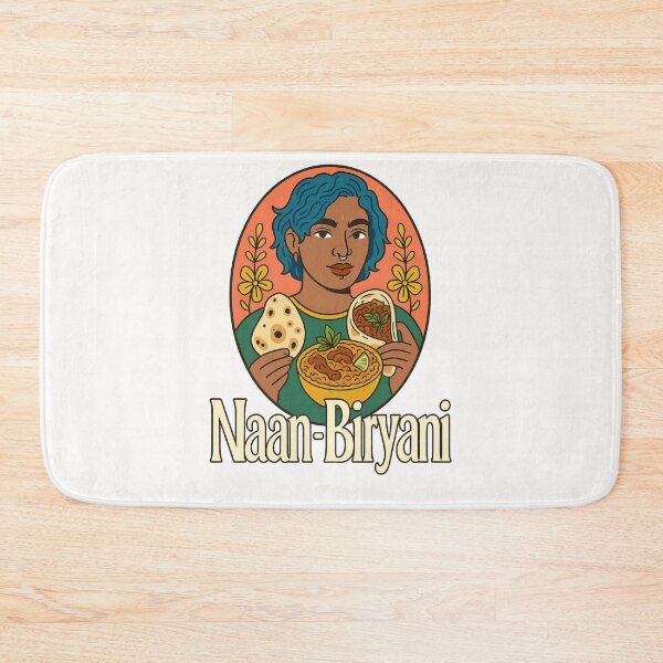 Item preview, Naan-Biryani – Bold Indian Food Joke with LGBTQ Pun designed and sold by Places On Earth.
