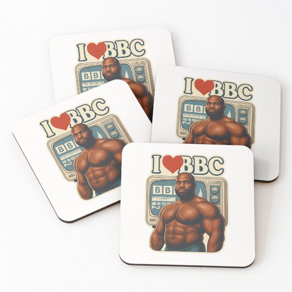 Item preview, I Love BBC – Vintage TV and Muscle Pun designed and sold by Places On Earth.