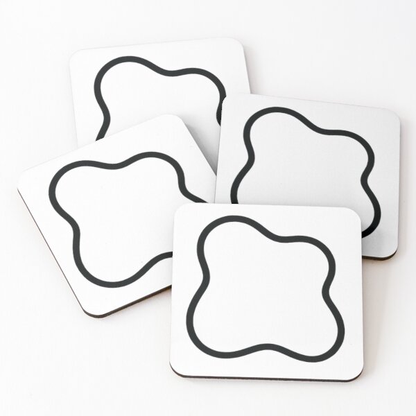 Item preview, Calm Organic Blob Shape — Minimal Low-Sensory Outline designed and sold by Form & Quiet.
