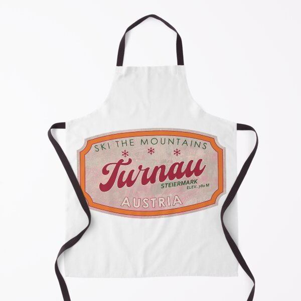 Item preview, Turnau, Austria, Steiermark, Ski, textured skiing badge designed and sold by Wanderful-roads.