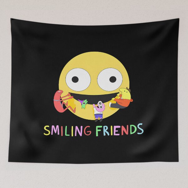 Item preview, Smiling Friends Logo Classic designed and sold by RonaSpangler.