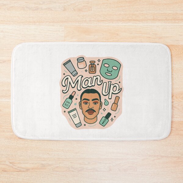 Item preview, Man Up - Men Deserve Skincare Too designed and sold by Places On Earth.