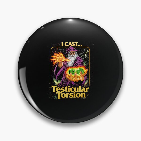 Item preview, I Cast Testicular Torsion Joke designed and sold by cerima.
