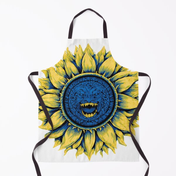 Item preview, UKRAINE WAR TOKEN Yellow & Blue Demon designed and sold by Zen Candy 3000 Travis Nicholas Zariwny.