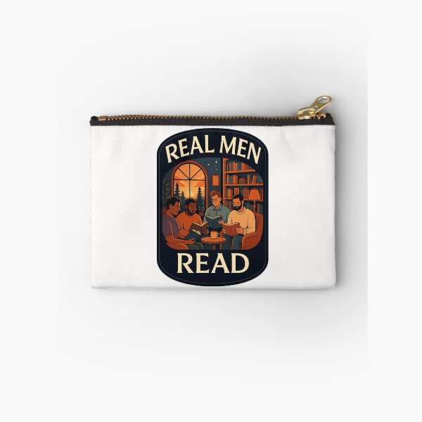 Item preview, Real Men Read Books - Reading is Masculine designed and sold by Places On Earth.