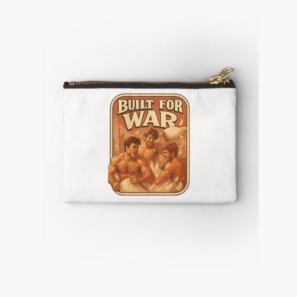Item preview, Built for War, Ready for Pillow Fights designed and sold by Places On Earth.
