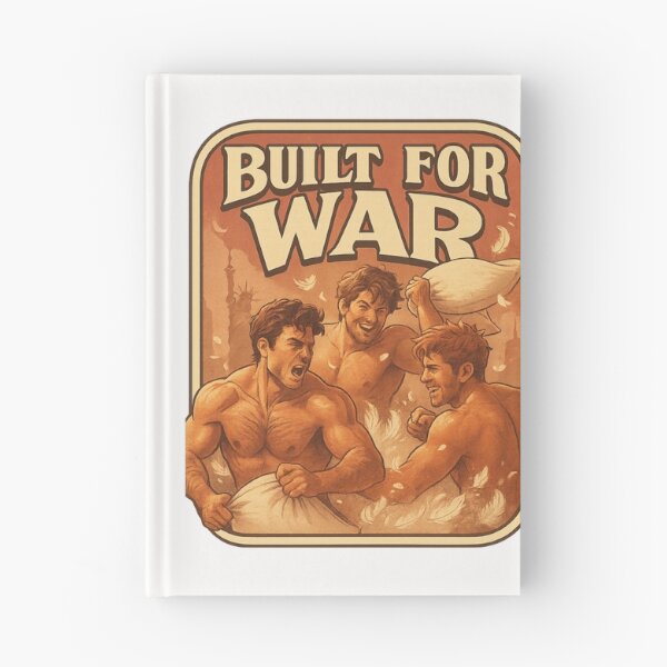 Item preview, Built for War, Ready for Pillow Fights designed and sold by Places On Earth.