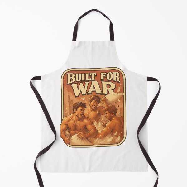 Item preview, Built for War, Ready for Pillow Fights designed and sold by Places On Earth.
