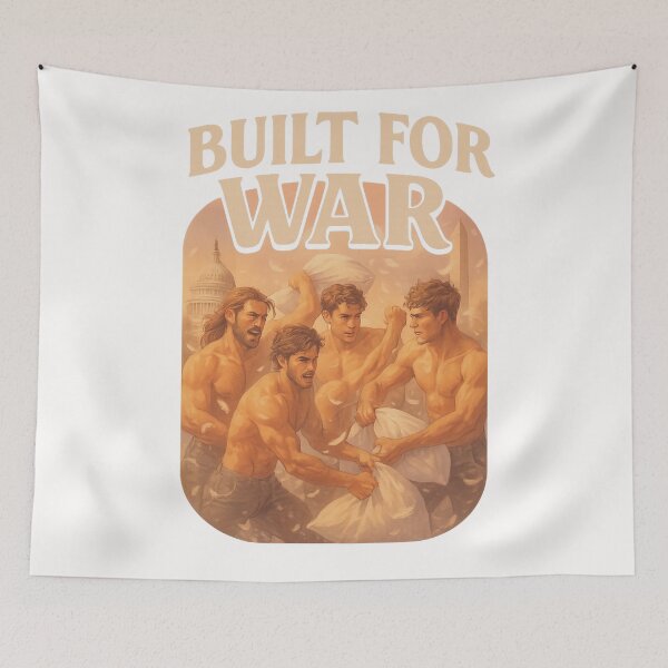 Item preview, Built For War - Feathers and Fury: Pillow Fight Champions designed and sold by Places On Earth.