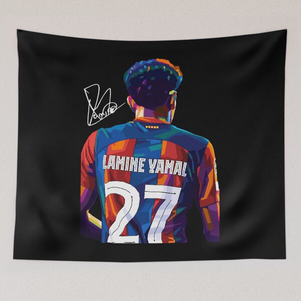 Item preview, Lamine Yamal Football Player designed and sold by abdelalinassri.