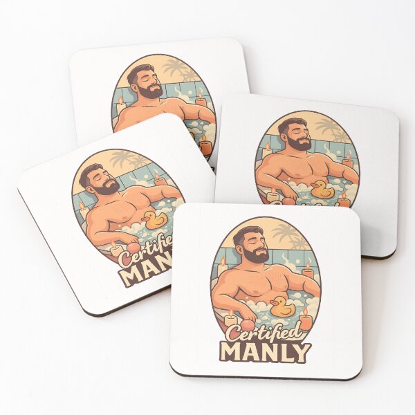 Item preview, Certified Manly Relaxation - Toxic Masculinity designed and sold by Places On Earth.