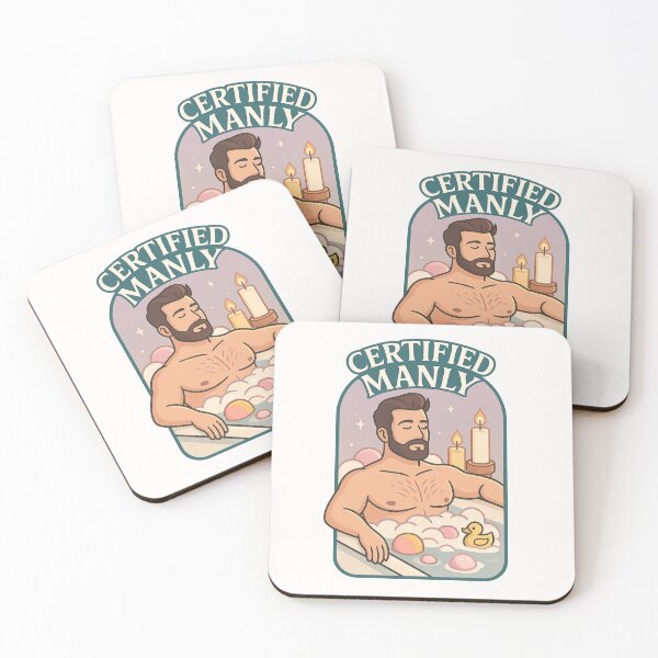 Item preview, Manly Men Take Bubble Baths - Certified Manly designed and sold by Places On Earth.