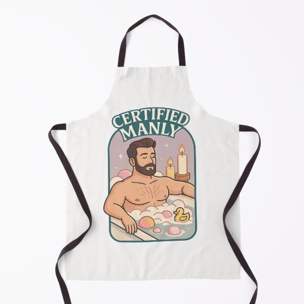 Item preview, Manly Men Take Bubble Baths - Certified Manly designed and sold by Places On Earth.