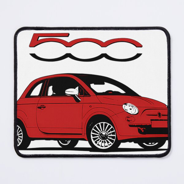 Item preview, Fiat 500 Red And White designed and sold by something-2020.