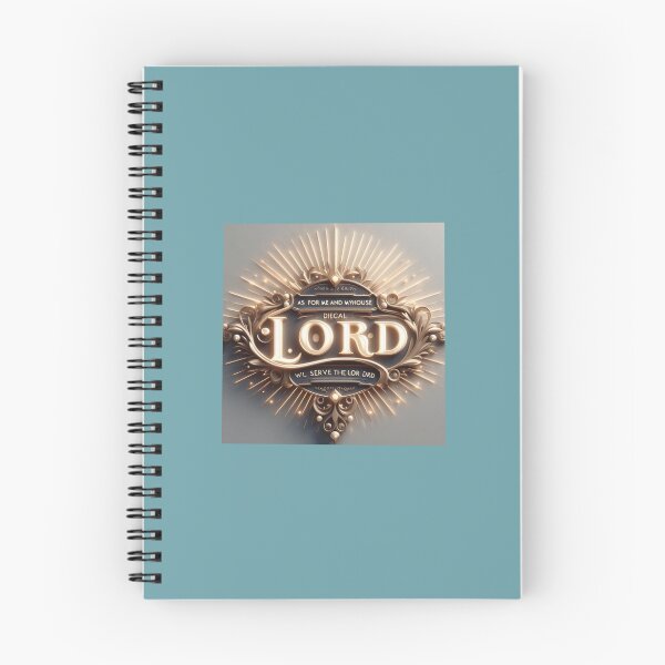Item preview, Holy Declaration of Faith – “As for Me and My House, We Will Serve the Lord”  designed and sold by PaintMeWorld.