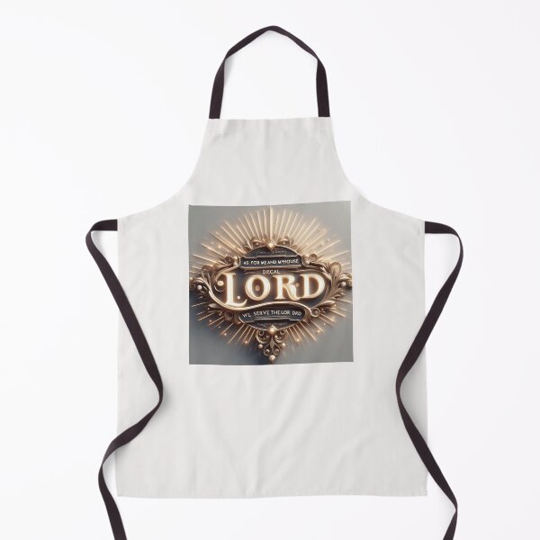 Item preview, Holy Declaration of Faith – “As for Me and My House, We Will Serve the Lord” designed and sold by PaintMeWorld.