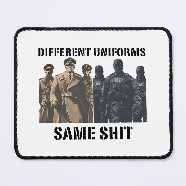 Item preview, Different Uniforms Same Shit Satire designed and sold by nryum.
