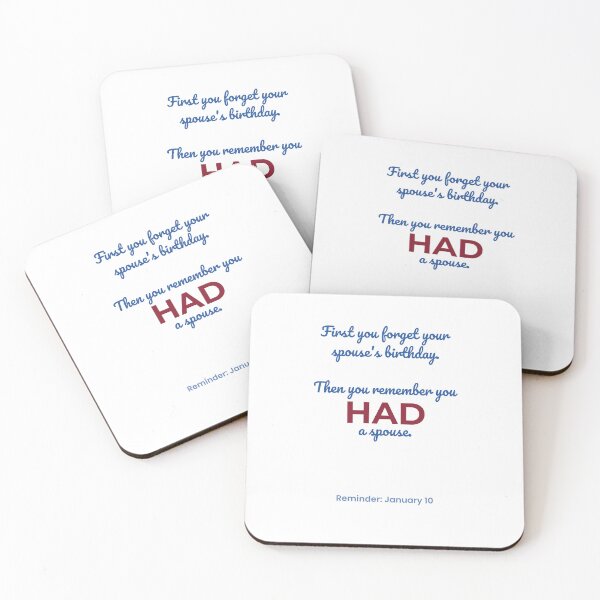 Item preview, Spouse Joke – January 10 designed and sold by ariksworld.