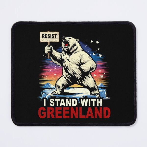 Item preview, Stand With Greenland designed and sold by MackenzieBin.