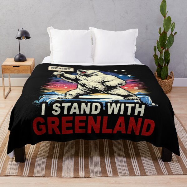 Item preview, Stand With Greenland designed and sold by MackenzieBin.