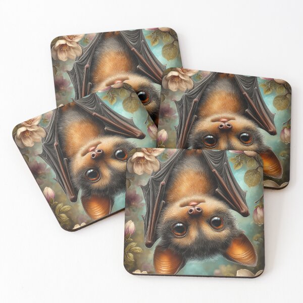 Item preview, Cute Bat Hanging Upside Down designed and sold by PetsArt.