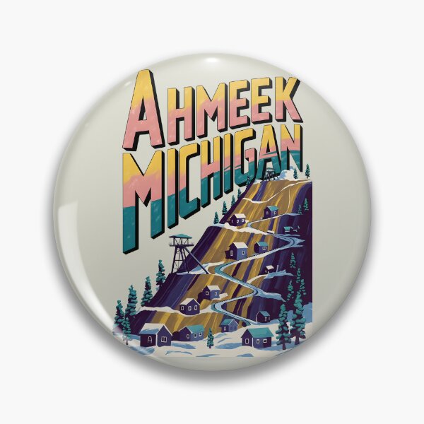 Artikelvorschau, Ahmeek, Michigan, Ahmeek MI, Ahmeek Michigan entworfen und verkauft von MoMidoStore.