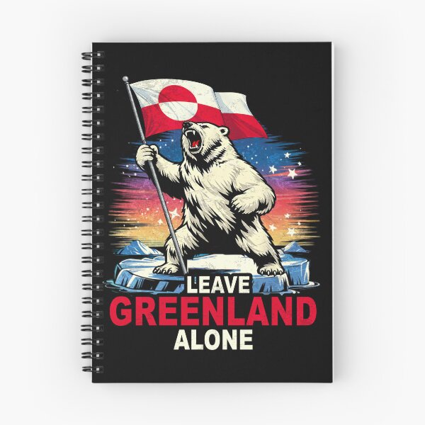 Item preview, LEAVE GREENLAND ALONE designed and sold by PrettyInk.