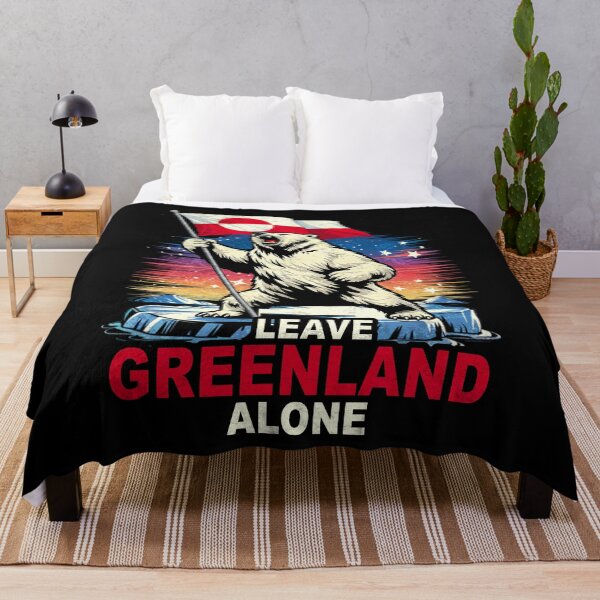 Item preview, LEAVE GREENLAND ALONE designed and sold by PrettyInk.