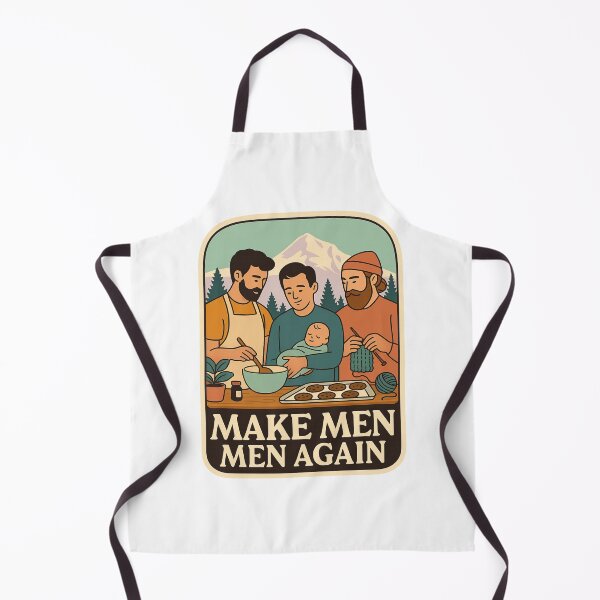 Item preview, Make Men Men Again – Kitchen Edition designed and sold by Aryabek.