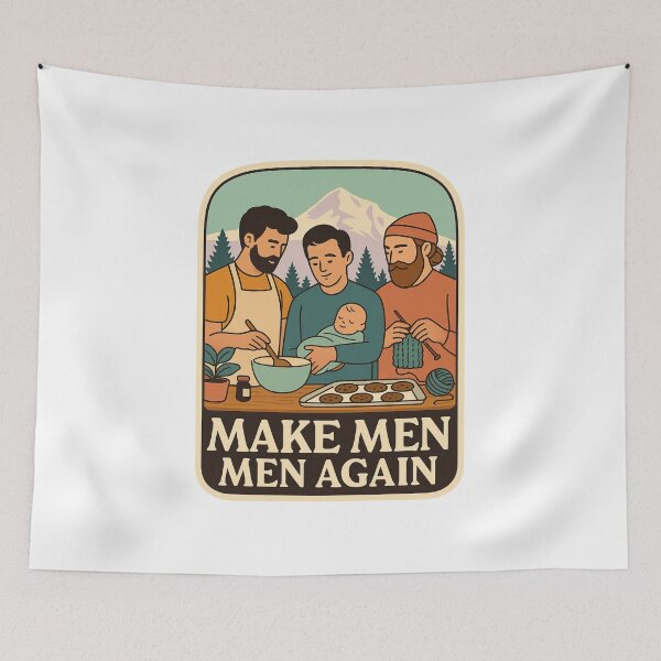 Item preview, Make Men Men Again – Kitchen Edition designed and sold by Aryabek.