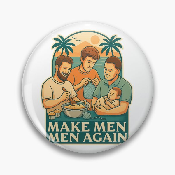 Item preview, Make Men Men Again – Beach Edition designed and sold by Aryabek.