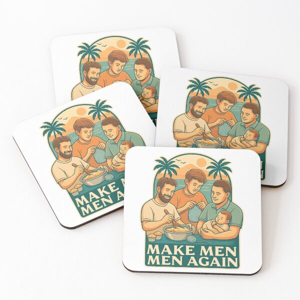 Item preview, Make Men Men Again – Beach Edition designed and sold by Aryabek.