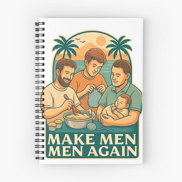 Item preview, Make Men Men Again – Beach Edition designed and sold by Aryabek.