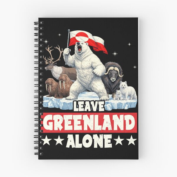 Item preview, LEAVE GREENLAND ALONE designed and sold by PrettyInk.