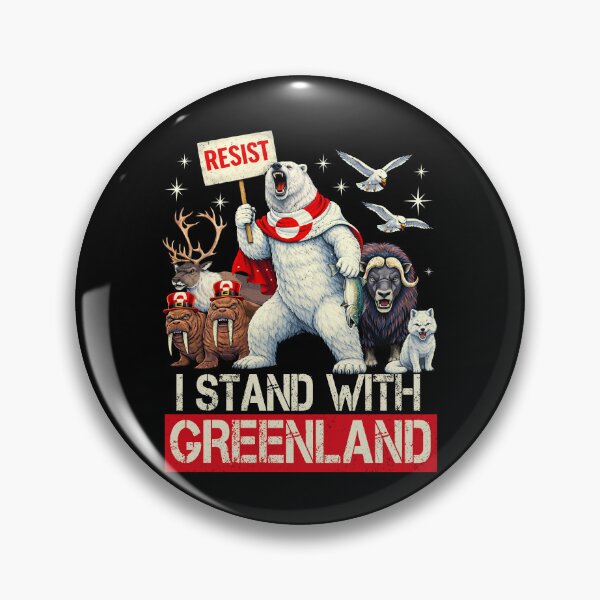 Item preview, Stand With Greenland designed and sold by MackenzieBin.