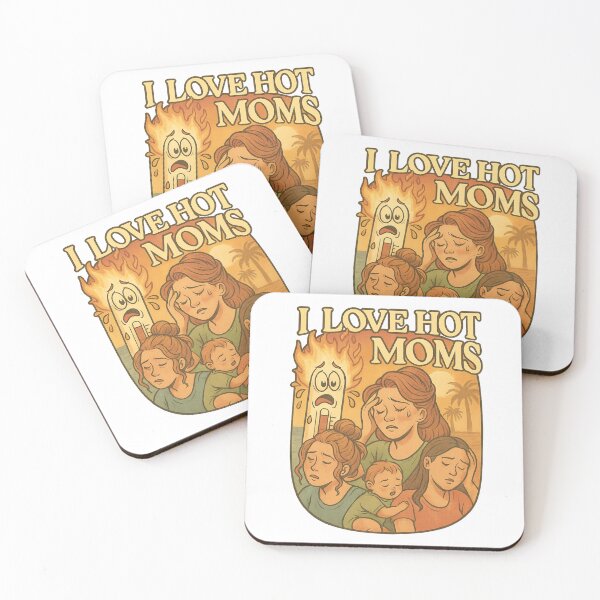 Item preview, I Love Hot Moms – Heatwave Edition designed and sold by Aryabek.