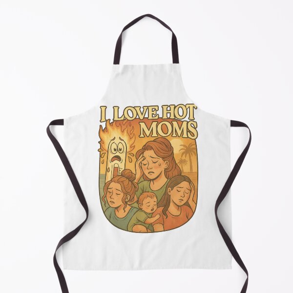 Item preview, I Love Hot Moms – Heatwave Edition designed and sold by Aryabek.