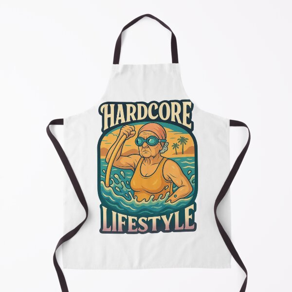 Item preview, Hardcore Lifestyle – Senior Swimmer Edition designed and sold by Aryabek.