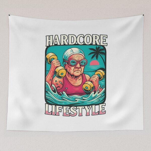 Item preview, Hardcore Lifestyle – Water Workout Queen designed and sold by Aryabek.