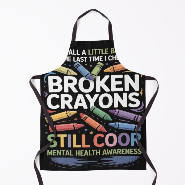 Item preview, Broken Crayons Still Color Mental Health Matters Awareness designed and sold by lamsaoniutoi.