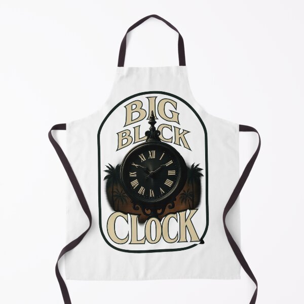 Item preview, Big Black Clock – Time Is a Construct designed and sold by Aryabek.