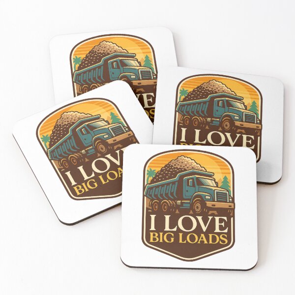 Item preview, I Love Big Loads – Construction Dump Truck designed and sold by Aryabek.