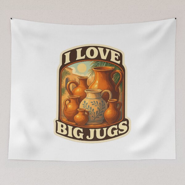Item preview, I Love Big Jugs – Pottery Paradise Edition designed and sold by Aryabek.