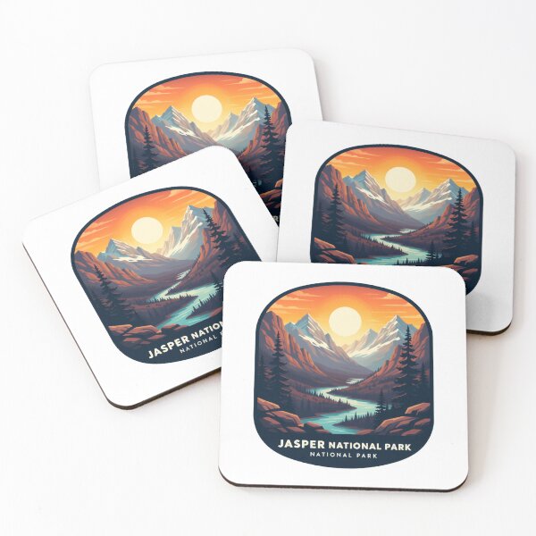Item preview, Jasper National Park Forest to Summit Trail Across Mountain Gradients designed and sold by Simsimah26Parks.