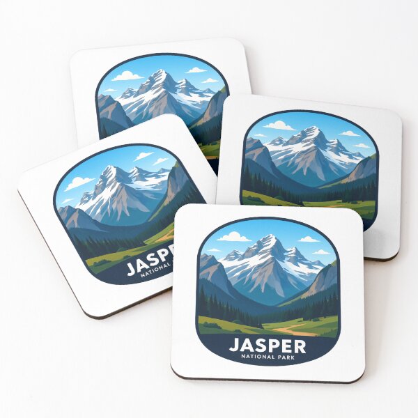 Item preview, Jasper National Park Wide Basin Walk Surrounded by Endless Mountain Walls designed and sold by Simsimah26Parks.