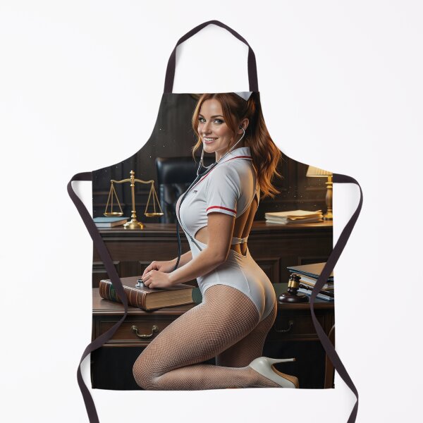 Item preview, Redhead Nurse Serving Justice designed and sold by CathryneDelamort.