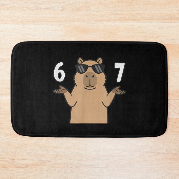Item preview, 67 Meme Capybara Shirt 6 7 Hand Gesture Kids Slang Six Seven Art for Men Women Kids , Capybara Gift Lover  designed and sold by DZIRI NAJAT.