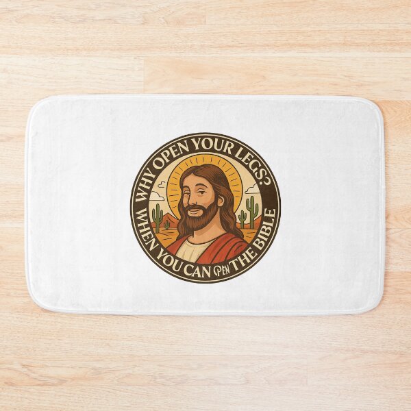 Item preview, Why Open Your Legs When You Can Open the Bible – Desert Halo Version designed and sold by Aryabek.